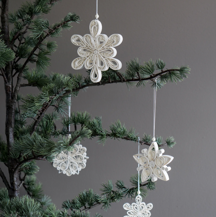 Large Paper Light Snow Flake Decoration