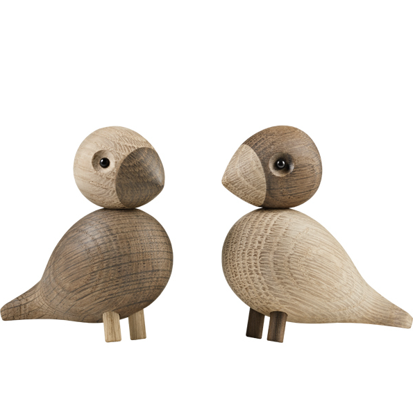 Wooden Lovebirds