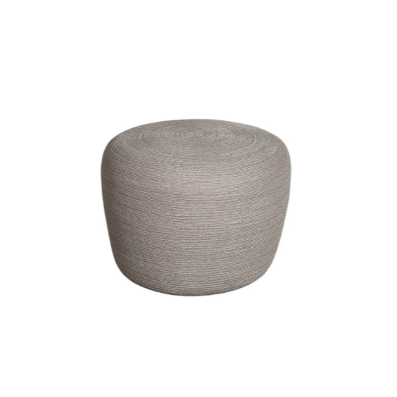 Circle footstool Soft Rope